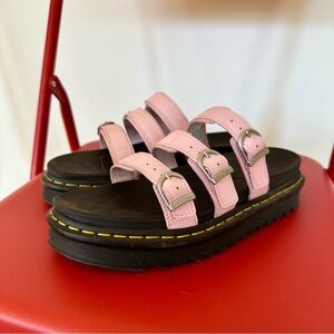Dr. Martens Blaire Leather Slides